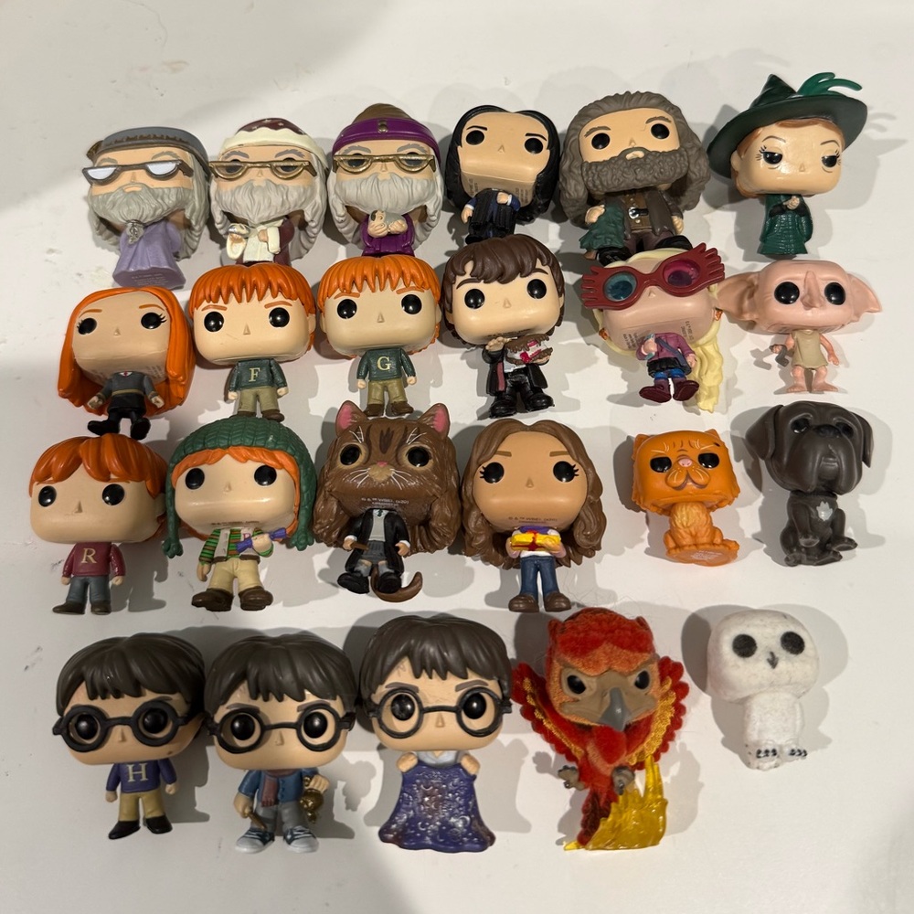 Funko POP! Bitty 2020 Harry Potter Advent Calendar figures (23 out of the 24)